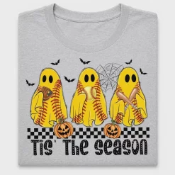 Tis The Season Softball Ghost DTF Transfer