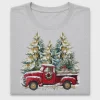Vintage Christmas Truck DTF Transfer