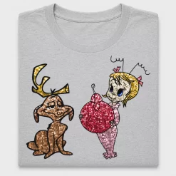 Vintage Sequin Characters DTF Transfer