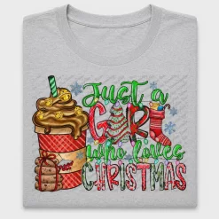 Christmas Coffee Lover DTF Transfer