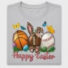 Easter Bunny Sports Ball DTF Transfer