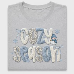 Cozy Snowflake Winter Season DTF Transfer