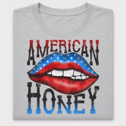 American Honey Patriotic Lips DTF Transfer