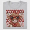 Coquette Highland Cow DTF Transfer