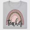 Teacher Life Rainbow DTF Transfer