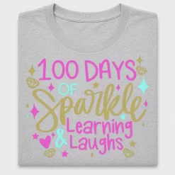 100 Days of Sparkle Learning DTF Transfer