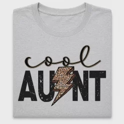 Retro Aunt Leopard Lightning DTF Transfer