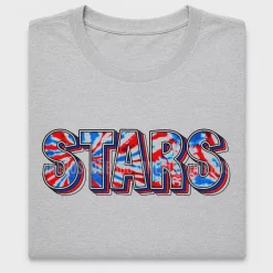 Retro Stars Tie-Dye DTF Transfer