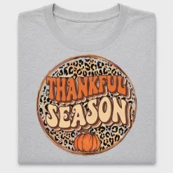 Thankful Season Leopard Pumpkin DTF Transfer