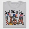 God Bless The USA DTF Transfer
