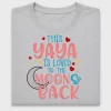 Yaya Loved to the Moon and Back DTF Transfer