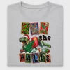 Rex the Halls Christmas DTF Transfer
