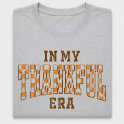 Thankful Era Retro Checker DTF Transfer
