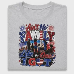 Patriotic Family BBQ DTF Transfer