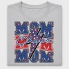 Cheer Mom Lightning Bolt DTF Transfer