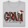 Gran Claus Leopard Christmas DTF Transfer