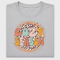Cozy Season Leopard DTF Transfer