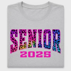 Senior 2025 Leopard Print DTF Transfer
