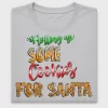 Rolling Up Some Cookies For Santa DTF Transfer