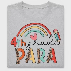 4th Grade PARA DTF Transfer