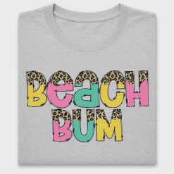 Beach Bum Leopard DTF Transfer