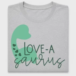 Love-A-Saurus Dinosaur DTF Transfer