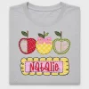 Personalized Apple Trio DTF Transfer