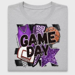 Game Day Basketball DTF Transfer