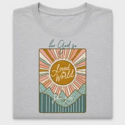 Retro Mountain Sunrise DTF Transfer