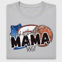 Basketball Mom Glitter DTF Transfer