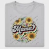 Mama Sunflower Floral DTF Transfer