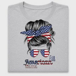 American Mama Patriotic DTF Transfer