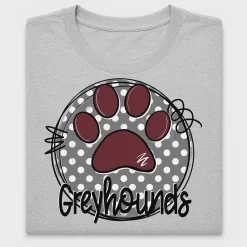 Greyhounds Paw Print DTF Transfer