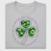 Lucky Shamrock Clover DTF Transfer