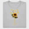 Faith Sunflower DTF Transfer