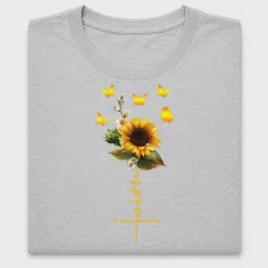 Faith Sunflower DTF Transfer