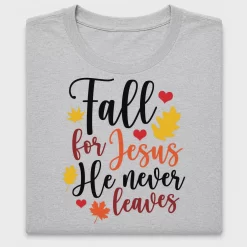 Fall For Jesus DTF Transfer