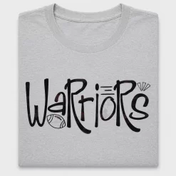 Warriors Doodle Mascot DTF Transfer