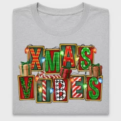 Xmas Vibes DTF Transfer Design