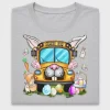 Easter Bunny School Bus DTF Transfer