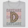 Leopard Daycare DTF Transfer Design