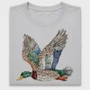 Rhinestone Mallard Duck DTF Transfer