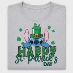 Happy St Patricks Day Stitch DTF Transfer