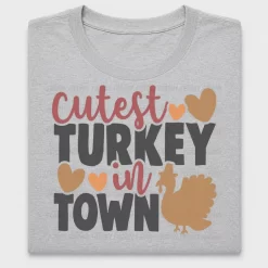 Cutest Turkey All Town DTF Transfer