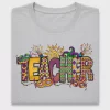 Mardi Gras Teacher DTF Transfer