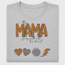 Basketball Mom Leopard DTF Transfer