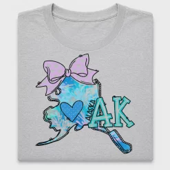Alaska Doodle Floral DTF Transfer