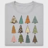 Boho Christmas Trees DTF Transfer