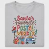 Santa's Favorite Postal Worker DTF Transfer