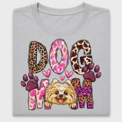 Dog Mom Leopard Print DTF Transfer